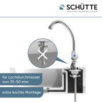 Sch&uuml;tte Stand-Schwenkventil f&uuml;r Kaltwasser CARNEO | Chrom