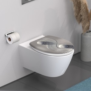 Sch&uuml;tte WC-Sitz Toilettendeckel YIN &amp; YANG | mit Absenkautomatik | Duroplast