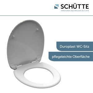 Sch&uuml;tte WC-Sitz Toilettendeckel GINGKO &amp; WOOD | mit Absenkautomatik | Duroplast