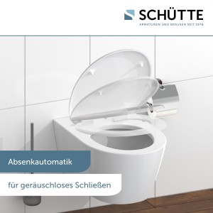 Sch&uuml;tte WC-Sitz Toilettendeckel FROG KING | mit Absenkautomatik | Duroplast