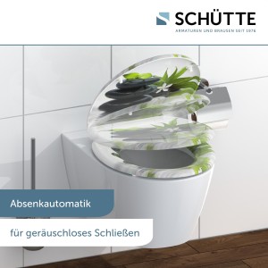 Sch&uuml;tte WC-Sitz Toilettendeckel JASMIN | mit Absenkautomatik &amp; Schnellverschluss | Duroplast