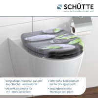 Sch&uuml;tte WC-Sitz Toilettendeckel STONE | mit Absenkautomatik &amp; Schnellverschluss | Duroplast