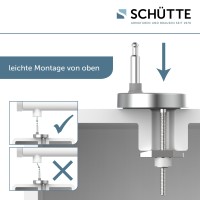Sch&uuml;tte WC-Sitz Toilettendeckel STONE | mit Absenkautomatik &amp; Schnellverschluss | Duroplast