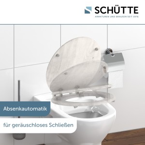 Sch&uuml;tte WC-Sitz Toilettendeckel LIGHT WOOD | mit Absenkautomatik | MDF-Holzkern