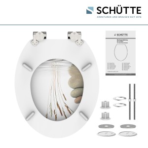 Sch&uuml;tte WC-Sitz Toilettendeckel BALANCE | mit Absenkautomatik | MDF