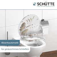Sch&uuml;tte WC-Sitz Toilettendeckel Balance mit Absenkautomatik MDF-Holzkern