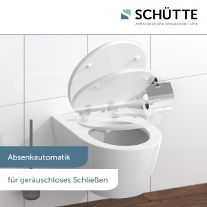 Sch&uuml;tte WC-Sitz Toilettendeckel DIAMOND | mit Absenkautomatik | MDF | High Gloss