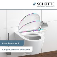 Sch&uuml;tte WC-Sitz Toilettendeckel NEON PAINT | mit Absenkautomatik | Duroplast