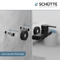 Sch&uuml;tte Duscharmatur DENVER | mit Einhebelmischer | Schwarz Matt