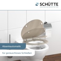 Sch&uuml;tte WC-Sitz Toilettendeckel MODERN WOOD | mit Absenkautomatik | MDF